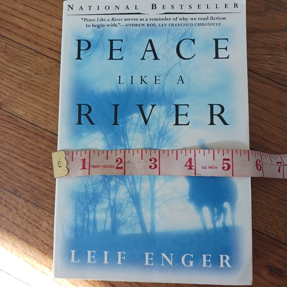 "Peace Like A River" Leif Enger, Paperback Fiction Book Novel - Picture 7 of 11